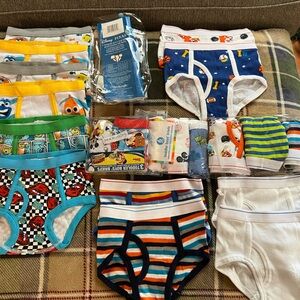 Huge 20 pc Boys underwear DIsney+ more